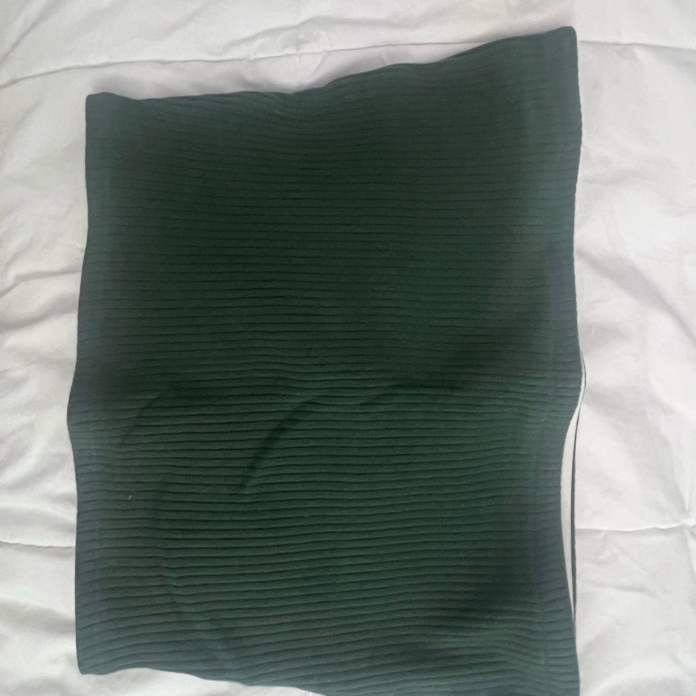 Urban Outfitters Green Ribbed Top